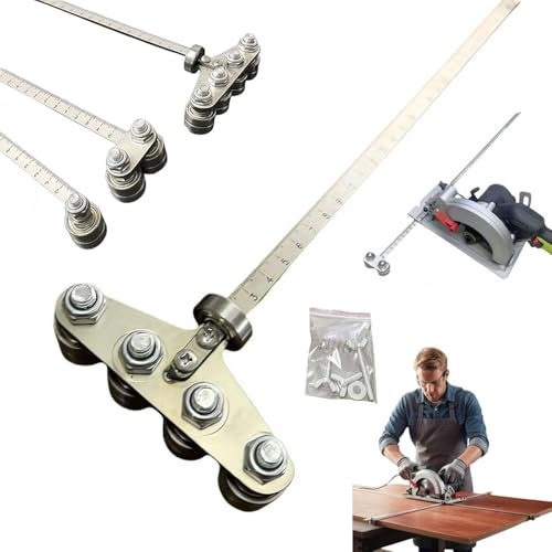 Positioning Calipers for Precise Measurements & Easy Wood Cutting, Stainless