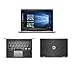 Black Brushed Aluminum skin decal wrap skin case for Dell inspiron 13 7000 series 7368 7378 13.3" 2 in 1 Laptop