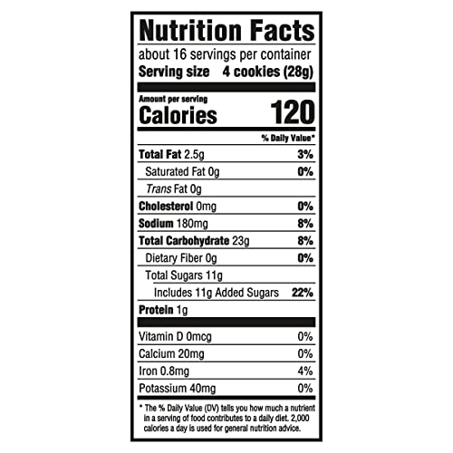 Nabisco Ginger Snaps Cookies, 16 Oz.