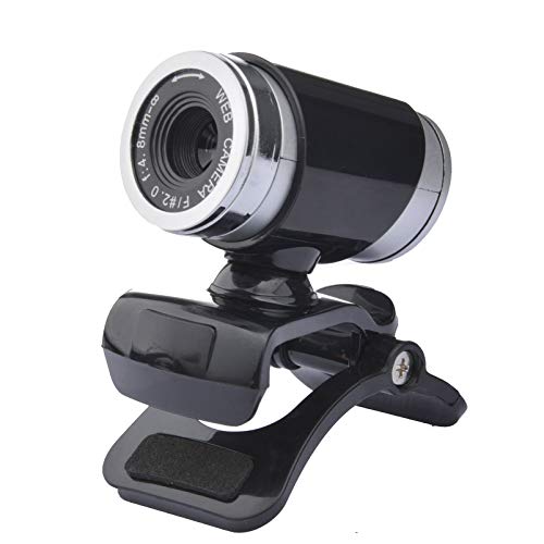 Webcam 480P - Webcam USB HD con micrófono para ordenadores portátiles