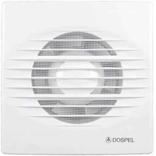 AP Supplies Bathroom Fan - Silent Ventilation Fan to improve air circulation for Bathrooms, Toilets & Kitchen. (100mm Model with a Pull-Cord Switch)