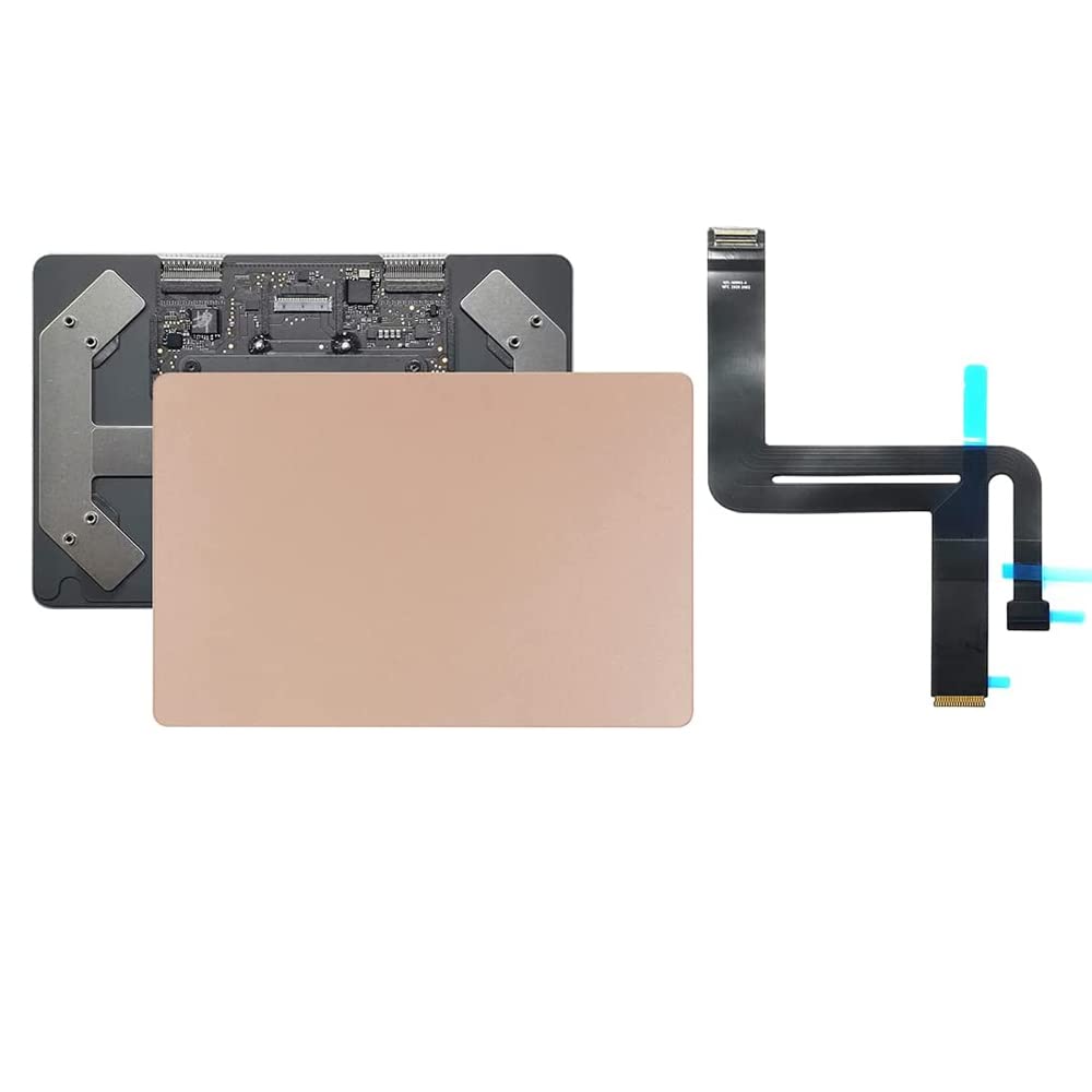 Almohadilla táctil de repuesto con cable 821-02663-A para MacBook Air 2020, M1, A2337, EMC 3598, Rose Gold