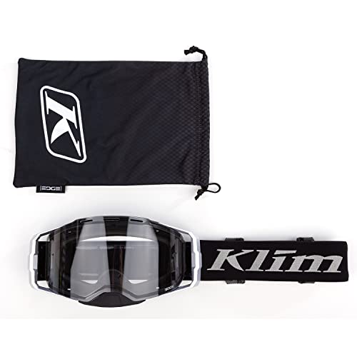 Klim Edge Off-Road Motorcycle Goggle (Focus Metallic Silver Clear Lens)… #TOP1