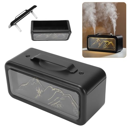 Humidificateur d'air USB Cocoarm et diffuseur de parfum blanc - 5