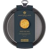 MasterClass 23 cm Deep Pie Dish with PFOA Non Stick, Robust 1 mm Carbon Steel, 9 Inch Round Pan - Image 4