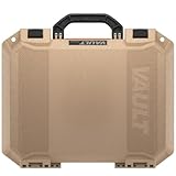 Pelican V300 Vault Large Hard Case with Foam, Crush and Dustproof, Weather Resistant Tan