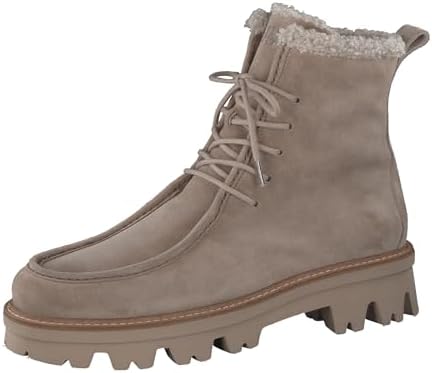 Botines Mujer Paul Green Botines Paul Green Mujer - Cordones, Forro Caliente, Tacón 4cm Botas Cordones Forro Cálido