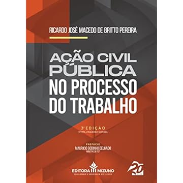 Capa do livro Ação Civil Pública no Processo do Trabalho 3ª edição