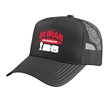 FIFA World CUP26 Ir Iran Trucker Hat with Adjustable Mesh Back, Black