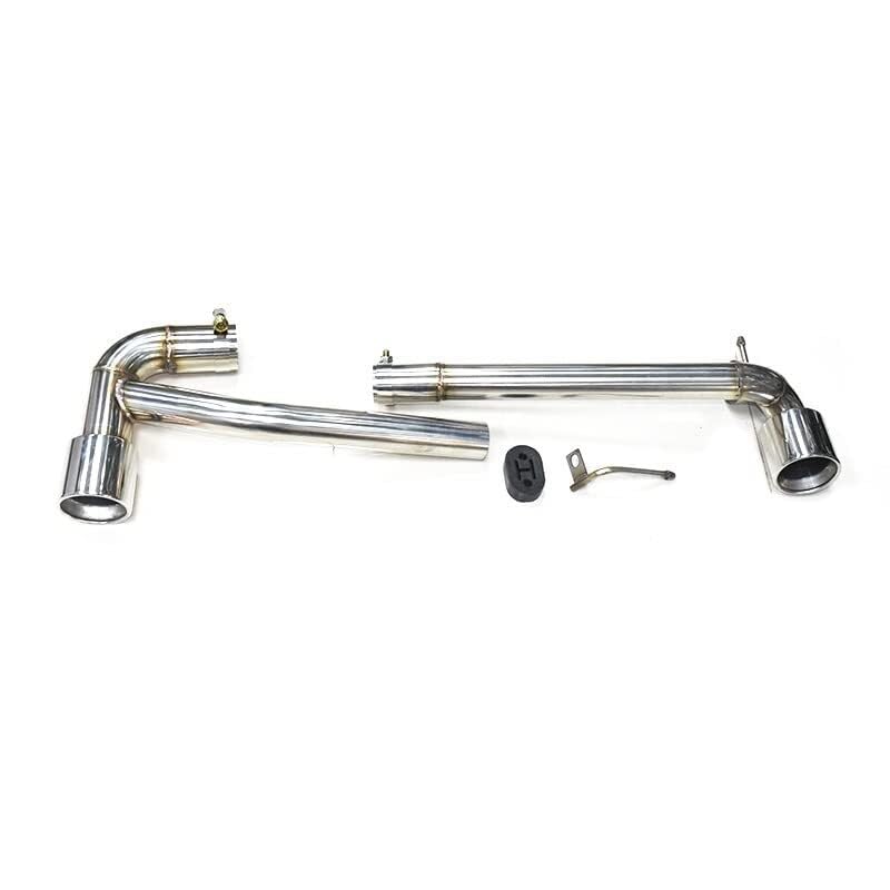 Terminale di Scarico 1 Set per BMW Serie 1 118i 2013-2016 terminale di Scarico Doppio in Acciaio Inossidabile