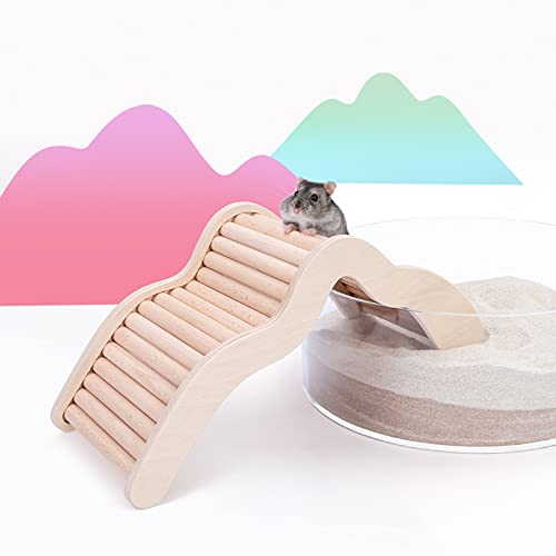 Niteangel Hamster Climbing Bridge Ladder For Hamster Aryclic Sandbath Box Or Other Small-Sized Pets #TOP5