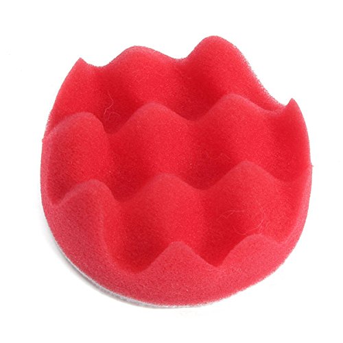 KingLan 11Pcs 3/5/6/7 Inch Waffel Puffer Polieren Pad Set Für Auto Polierer -5 Inch
