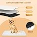 Fobyfurny Hundebox Faltbar, 3-Türiger Transportbox Hund, 60 x 42 x 42 cm, Tragbare Hundetasche mit Reflektierenden Streifen und Taschen, Oxford-Gewebe, Die Matte ist Abnehmbar, Grau, FPDT005OG1