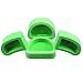 Melleco Base Molds, 4pcs/1Set Dental Lab Plaster Model Base Molds