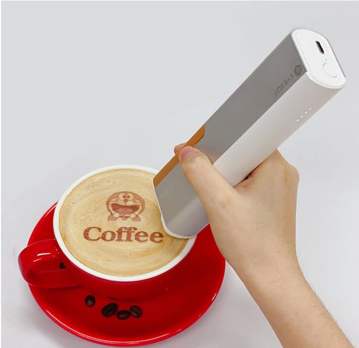 Stampante alimentare portatile per torta e caffè senza fili Design