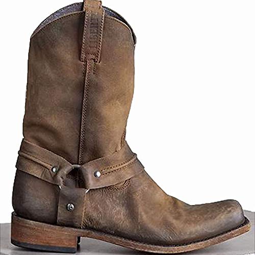 ◆KOMOREBI MUSEUM◆ KM012L Western Suede Long Boots Natural ◇KOMOREBI MUSEUM◇ KM012L Western Suede Long Boots Natural