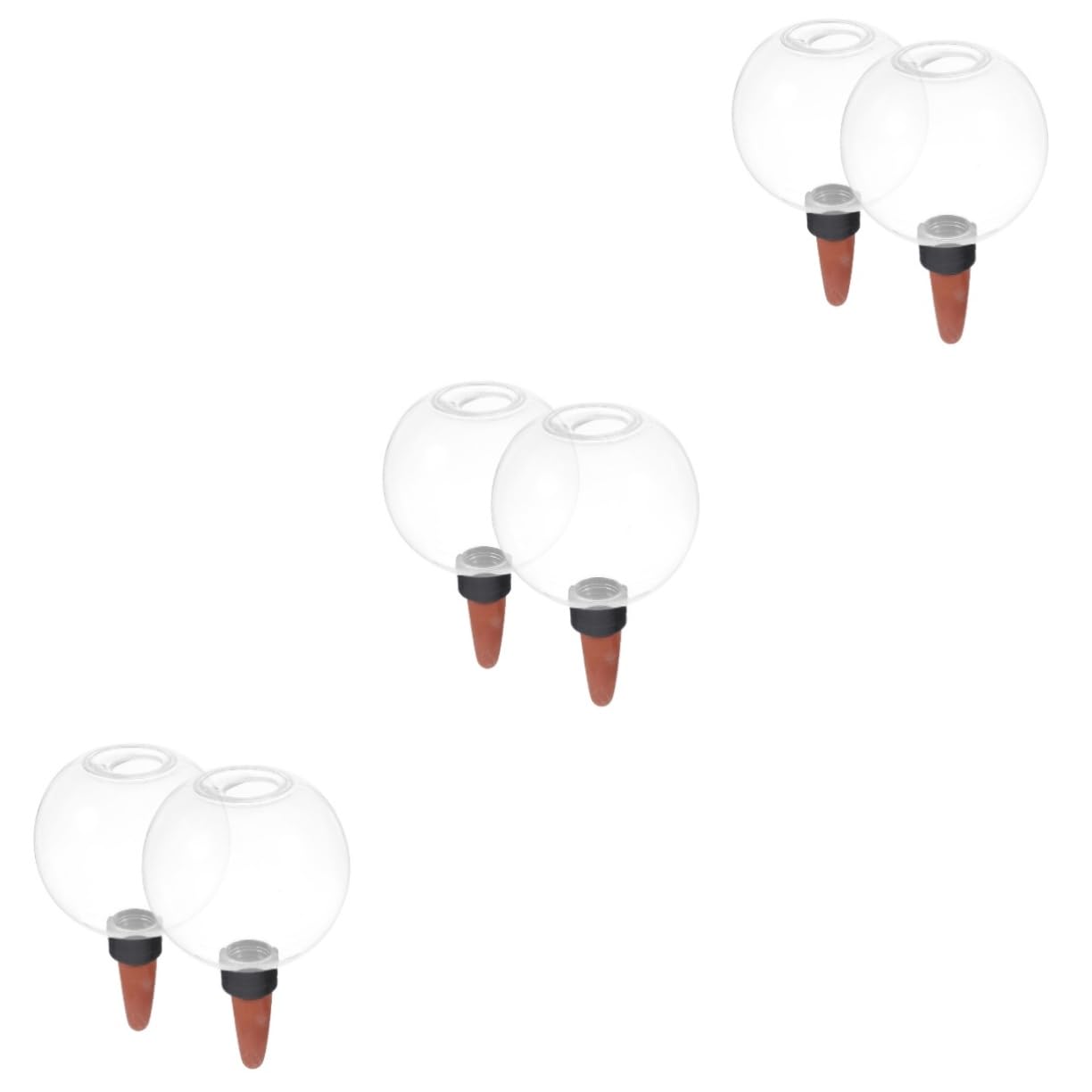 TOYANDONA 3 Ensembles Globe Arrosage Automatique pour Plantes Intérieur Extérieur Irrigation Simplifié 2 Pièces * 3