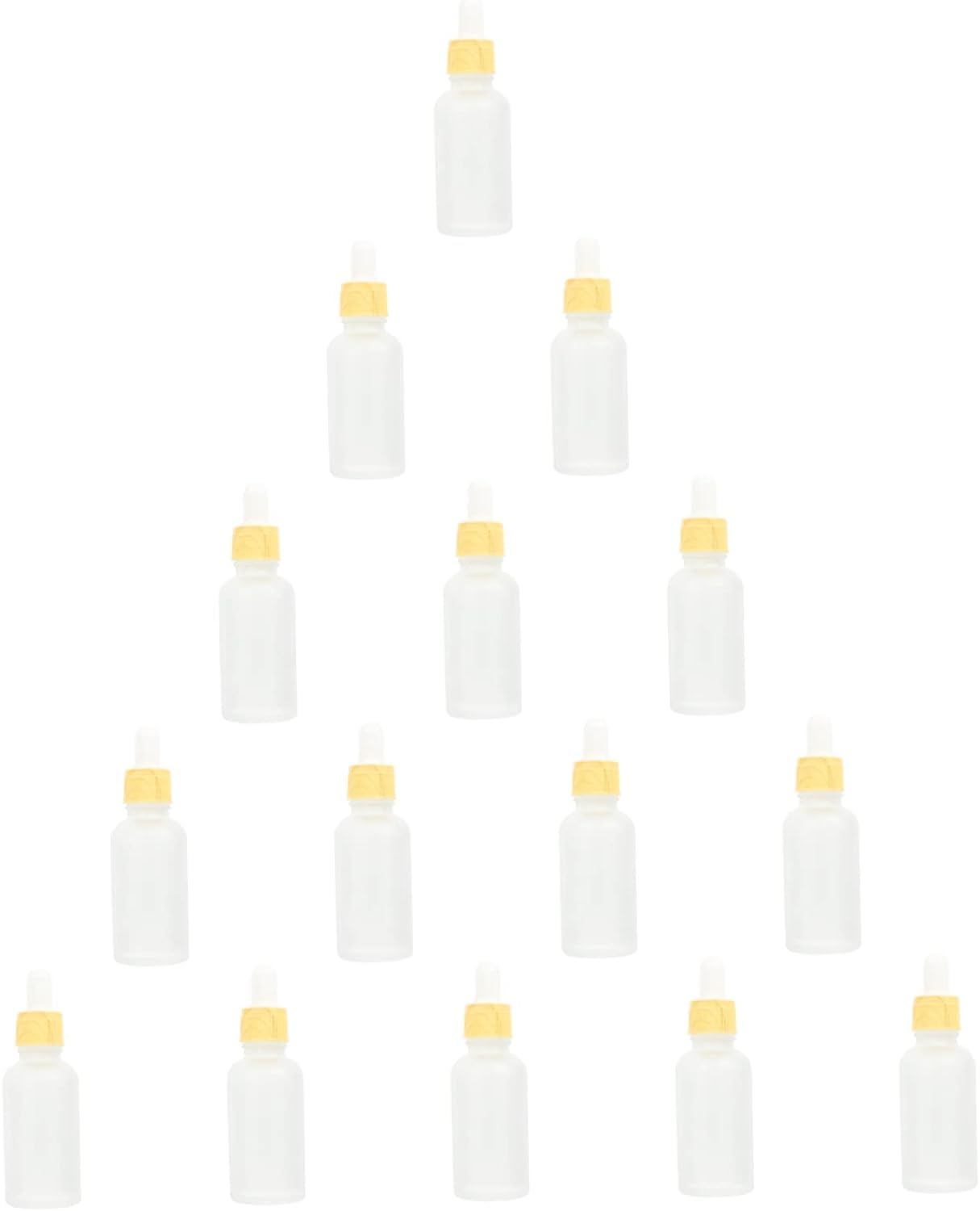 15 sztuk Butelka olejku eterycznego z zakraplaczem Butelka z pipetą do oleju Fiolki na próbki perfum Wyciskane butelki z zakraplaczem Butelka z zakraplaczem Olejek bursztynowy Szczelny szklany dozowni