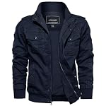 EKLENTSON – EKLENTSON Herren Outdoorjacke Männer Cargo Jacke Stehkragen 
