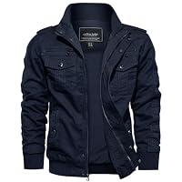 EKLENTSON – EKLENTSON Herren Outdoorjacke Männer Cargo Jacke Stehkragen 