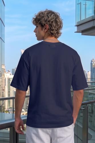 Image of Veirdo Men Spider-Man Printed Oversized T-Shirt