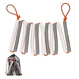 FMTYAOIU 9.9Ft Elastic Krossband Crossbar, High Jump Bungee Cord, Foldable High Jump Training Equipment, Field Track Jumping Crossbars Accessories for Gymnastics Pole Vault Training