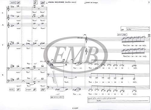 Omaggio a Luigi Nono (to poems by A. Achmatova and R. Dalos) Op. 16 (Mixed Voices)