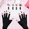 3-Pairs-UV-Shield-Glove-Gel-Manicures-Glove-Anti-UV-Fingerless-Gloves-Protect-Hands-from-UV-Light-Lamp-Manicure-Dryer-Black Syhood 3 Pair UV Light Glove for Gel Nail Lamp Manicure Glove Anti UV Fingerless Gloves Protect Hands from Nail Lamp Manicure