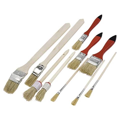 Juego de 10 Pinceles kwb Para Pintura Cover