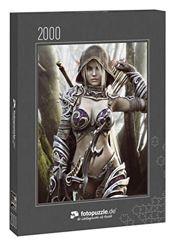 fotopuzzle.de: Puzzle 2000 Teile „Das Land der Elfen“ - aus der Puzzle-Kollektion Fantasy Cover