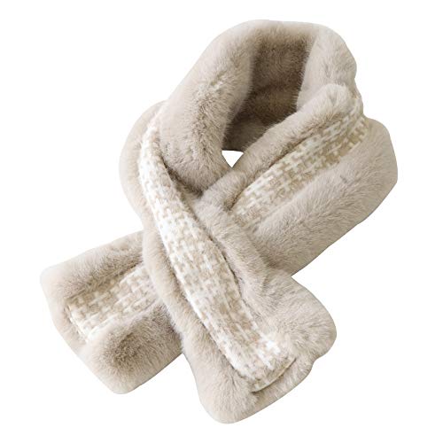 FACAI Manta Bufandas Mujeres Regalos De Estrellas Bufandas Cálidas De Invierno Gran Tamaño Rellenos De Medias Regalo Secreto De Santa para Su Regalo, Beige