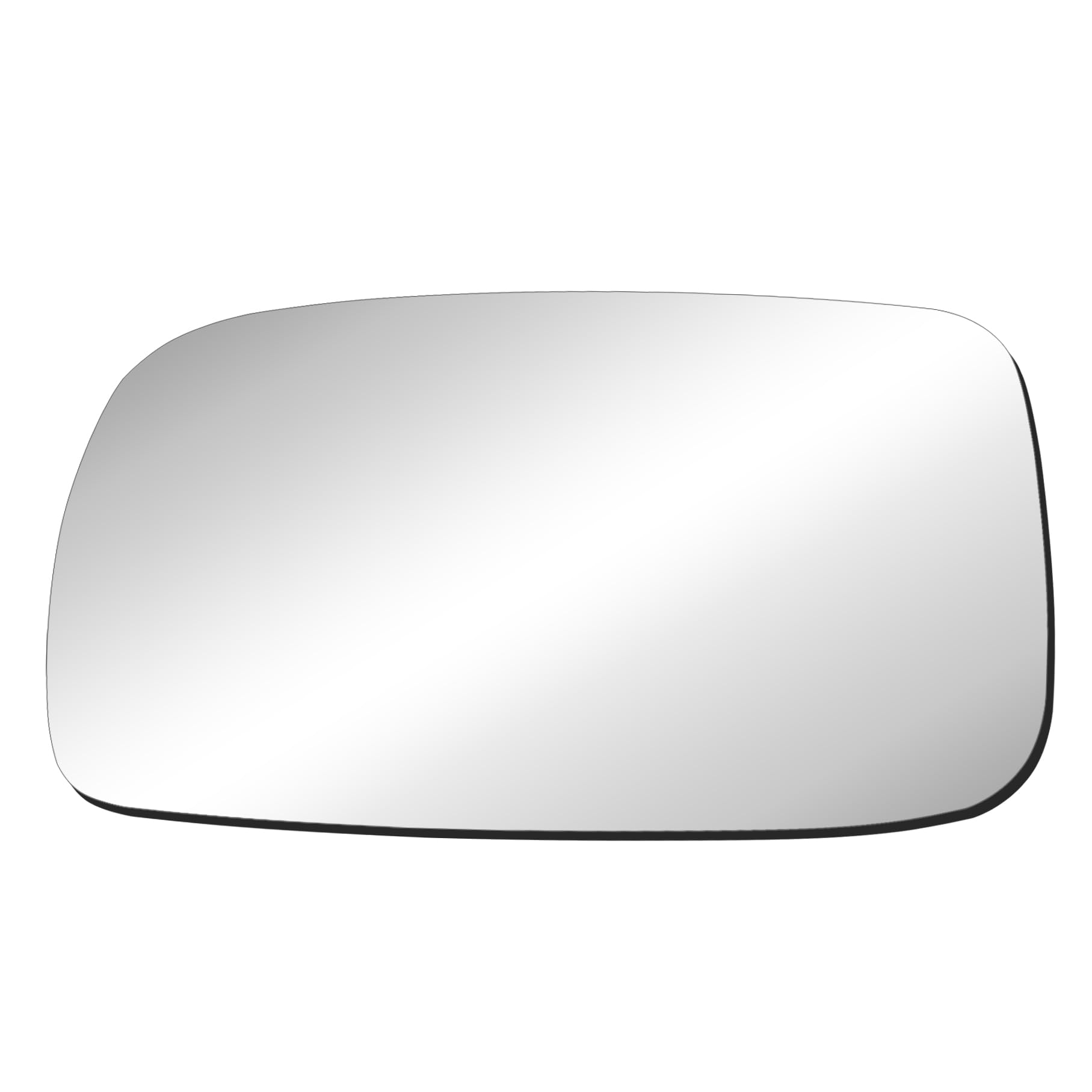 BOOLEE Mirror Glass Replacement Fit For 2007-2012 Toyota Camry/ Camry Hybrid (1st Digit Of VIN Is A 1,4 Or 5 Made In USA Only) Passenger Right Side RH With Adhesives