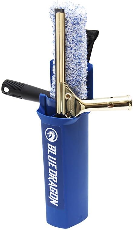 Blue Dragon Window Cleaning Holster Bucket on a Belt Tool Set