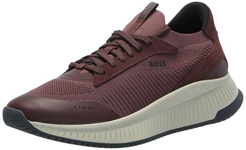Image of BOSS Men's Modern Knit Structure Running Sneaker