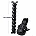 SHOOT Jaws Flex Clamp Mount with Adjustable Gooseneck Clip for GoPro Hero 11 10 9 8 7 Black Silver White 6 5 4 3+ 3 DJI Osmo Action Camera Accessories