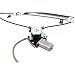 748-559 Rear Right Side Power Window Regulator with Motor Compatible for 2001 2002 2003 2004 2005 2006 Acura MDX Base/Touring Sport Utility 4-Door 3.5L V6