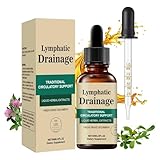 1 Pièce Gouttes De Bien êTre Lymphatique, Soutien Du SystèMe Lymphatique, Rapide Et Efficace, MéLanges Naturels à Base De Plantes, Pour Homme Et Femme