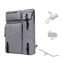 Starlink Gen 3 Reisetasche, 2-in-1 Hand-Tragetasche, Dual-Schulter-Rucksack mit 3 Außentaschen für Starlink Gen 3 Satelliten und Zubehör für Camping, Wohnmobil, Reisen und mobilen Einsatz