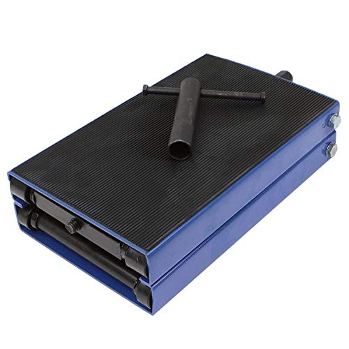 Stark USA 1,100LBS Wide Deck Motorcycle Scissor Jack Lift ATV Center Crank Hoist Dirt Bike Repair Stand Mobile Motorcycle Jack (1100LBS) - Image 4