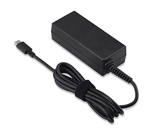Adaptateur Acer 45W Type-C Black avec connecteur réversible et compact