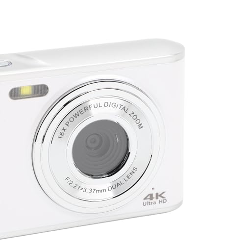 Caméra numérique 4K 48MP double objectif avec écran IPS 2,8 pouces