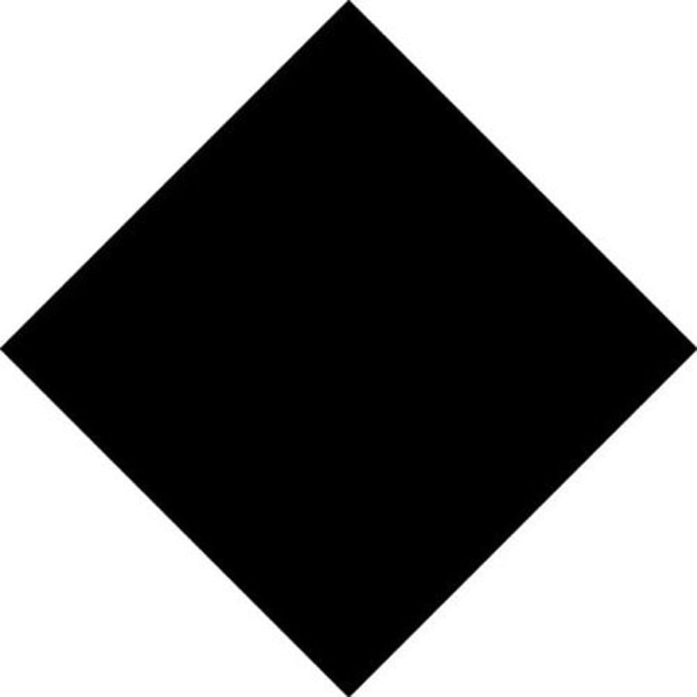 Plain BLACK cotton Bandana scarf