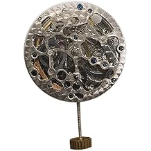 2196 Automatic Mechanical Movement 6 Hands Watch Replacement Parts Watch Center Without Calendar Skeleton