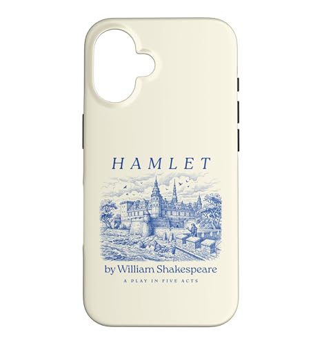 Shakespeare Hamlet Cute Book Lover Bookworm Drama Teacher �X�}�z�P�[�X iPhone 16 �p