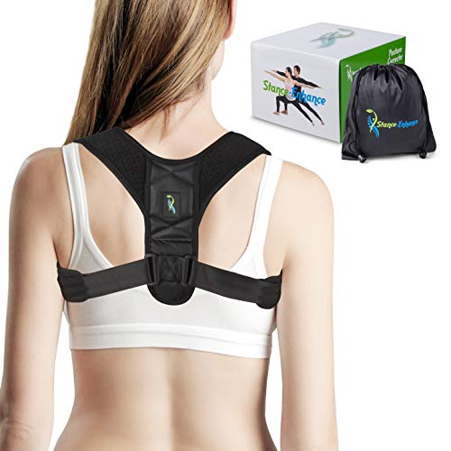 Posture Corrector For Women and Men - Under Clothes Back Brace, Trainer