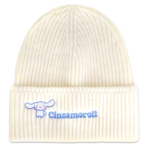 Roffatide Anime Cinnamoroll Bonnet Mignon Kawaii Lolita JK Chapeau garçon Fille Hiver Bonnet brodé Bonnet Bleu