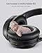 Active Noise Cancelling Headphones,Utaxo Bluetooth Headphones Over Ear with Mic Hi-Fi Sound Deep Bass Foldable Wireless Headset,Quick Charge 30H Playtime for Cellphone PC TV Travel
