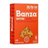 Banza Rotini Pasta From Chickpeas - Gluten Free, High Protein, And Lower Carb Protein Rotini Chickpea Pasta - 8Oz