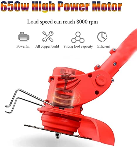 Yxyljoz Taglierba Elettrico Con Occhiali Protettivi - Testina Tagliaerba Impermeabile, Diserbante Domestico, Potatura Da Giardino - 6