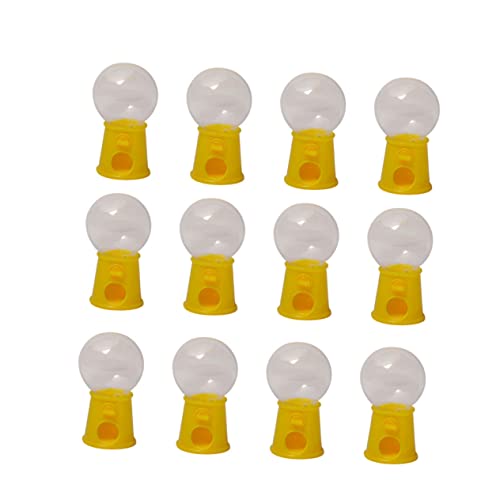 Beaupretty 12 Macchine Caramelle Giocattoli Creativi per Macchine Rotanti Plastica Sicura Gadget Compleanno per Ragazzi e Ragazze